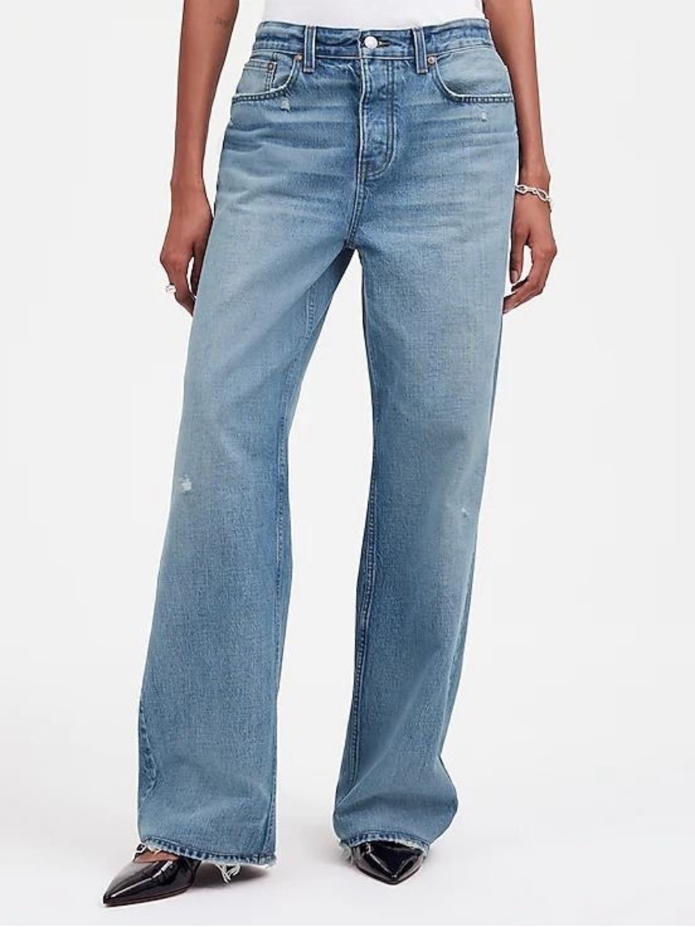 Madewell Low Slung Baggy Jeans